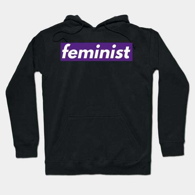 Feminist  v 0.1 Hoodie by the gulayfather